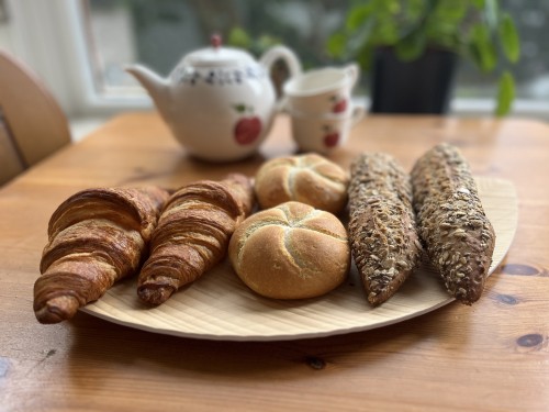 Vers gebakken broodjes